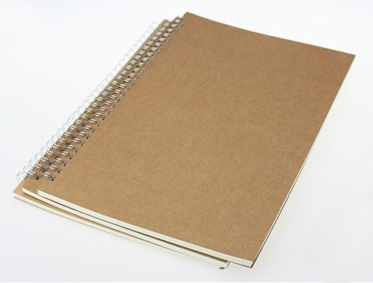 dot grid spiral bound